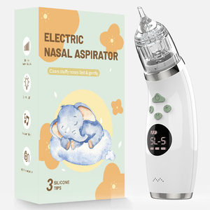 Aspirador nasal seguro eléctrico Productos para recién nacidos Cuidado de limpieza nasal Aspirato nasal eléctrico para bebés - Product Image 1