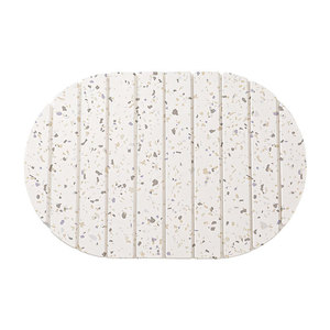 Tapis de bain en pierre absorbant à séchage rapide pliable antidérapant grand tapis de sol en pierre pour salle de bain tapis de cuisine pour sécher la vaisselle - Product Image 4