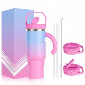 High Quality Wide Mouth Water Bottle Portable Summer New Design Wide Mouth Tumbler for Gym - Product Image 2