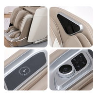 Fauteuil de massage moderne avec massage Shiatsu de précision, ciblage des points d'acupuncture et surveillance de qualité médicale, soulagement du stress
