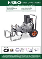 Machine à injection haute pression directe usine : Pompe d'injection étanche économique pour la réparation des fuites domestiques et de construction