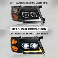 Nouveau design de phare pour NISSAN Patrol Y61 1999-2003, phare LED, clignotant, feux de jour (DRL), ensemble pour phares Patrol Y61
