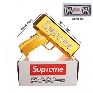 Pistola de Dinero Personalizada Toysrunner Gold Spray Machine, Lanza Billetes, Cañón de Dinero, Lluvia de Dinero, Pistola de Dinero de Plástico ABS para Niños, Juguete para Exteriores - Product Image 6