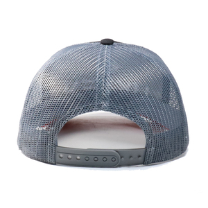 Gorras Personalizadas 60% Poliéster 40% Algodón con Logotipo Bordado en 3D, Gorra de <span class=keywords><strong>Running</strong></span>, Gorra Trucker de 5 Paneles con Malla - Product Image 4