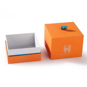 Wholesale custom made orange color printed different shapes cosmetic packaging box - Product Image 3