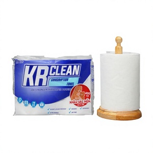 Mom and Baby Eco Friendly <b>Wipes</b> 400 Sheets KR CLEAN 15x15cm Disposable Nonwoven Fabric Towel Durable Kitchen Cleaning Cloth - Product Image 1