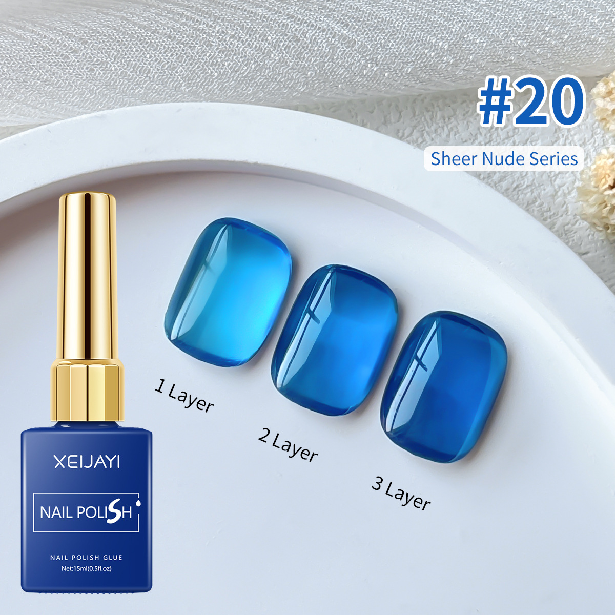 Color square bottle #020