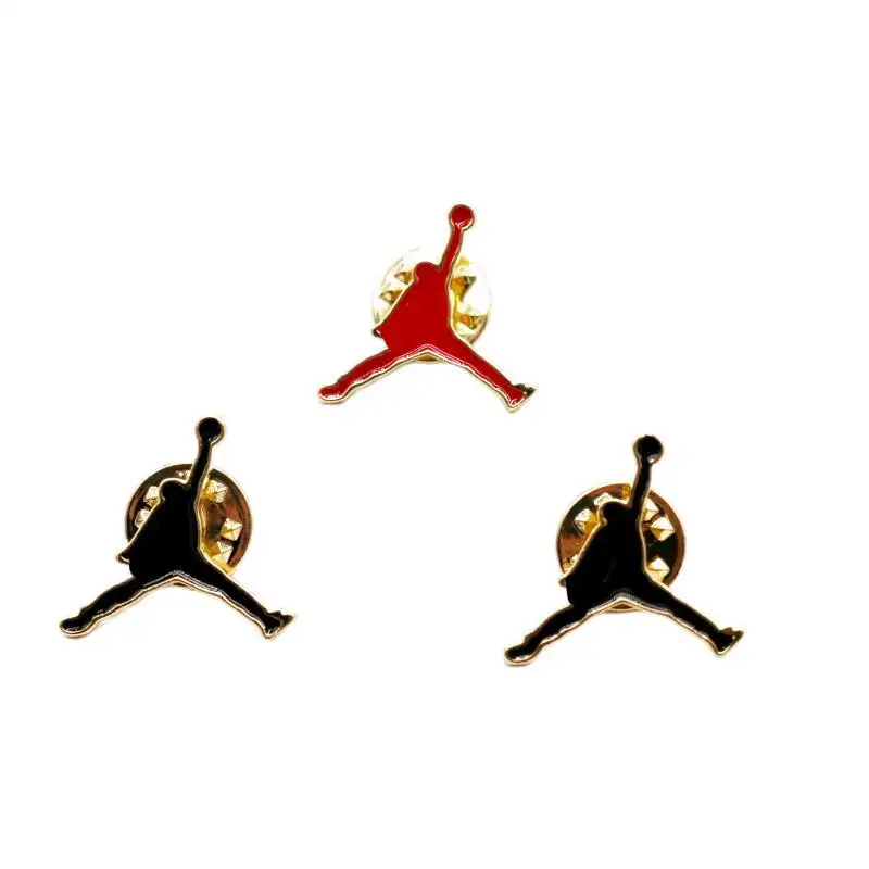 Custom Logo Shoe New Arrival Fashion Souvenirs Metal Letter Cross And Angel Lapel Large Gold Lapel Pin
