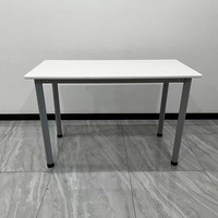 Meubles de classe, table rectangulaire moderne, table d'activités en bois