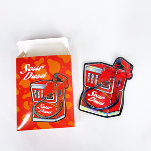 ซองกระดาษไมลาร์แบบใช้แล้วทิ้งโฮโลแกรมบรรจุกล่อง3.5กรัมแบบสุญญากาศออกแบบได้ตามต้องการ - Product Image 3