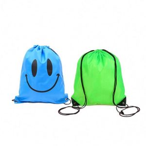 High Quality Custom Logo Nylon Drawstring Bag Waterproof Travel Sport Gym Bag 210d 600d Polyester Drawstring <b>Backpack</b> Bags - Product Image 1