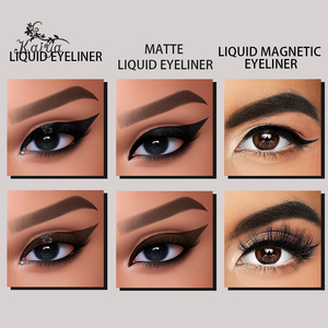 Personnalisé Organique Multi Finition En Vrac Fournisseur De Maquillage Pour Les Yeux Magnétique <span class=keywords><strong>Eye</strong></span> <span class=keywords><strong>Liner</strong></span> Matière Première Noir Semi Fini Mat Eyeliner Liquide - Product Image 2