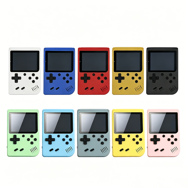 Children's Portable Video Game Console 400-in-1 Mini Handheld Player Machine Classic Style for Fun Play Gift