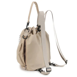 Sac à bandoulière pour femme en fibre de polyester, nouvelle mode décontractée, grande capacité, cordon de serrage, couleur unie, léger, sac messager - Product Image 6