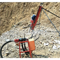 HQD70 Foreuse rotative pneumatique portative DTH à petit diamètre pour forage de roche, simple et économique, pour l'exploitation minière aurifère