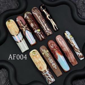 Vente en gros usine – Ongles artificiels en acrylique faits main, couleur personnalisée, de luxe, réutilisables, à presser, pour <span class=keywords><strong>manucure</strong></span> 3D et nail art - Product Image 3