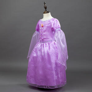 Q34 Enfants Fête Porter Des Robes Princesse Sofia Manches Longues Fête <span class=keywords><strong>D</strong></span>'halloween Cosplay Fée <span class=keywords><strong>Conte</strong></span> Robes - Product Image 2