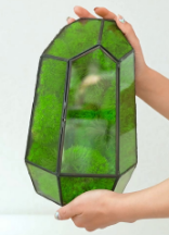 Bouteille <span class=keywords><strong>de</strong></span> parfum Eternal Moss-Mini mousse conservée dans une bouteille en verre avec <span class=keywords><strong>bouchon</strong></span> en liège - Product Image 3