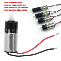 Reductor de Motor con Caja de Engranajes de Alto Torque de 6 mm, 1-4 Etapas, para Motores Paso a Paso/Servo, Venta al Por Mayor