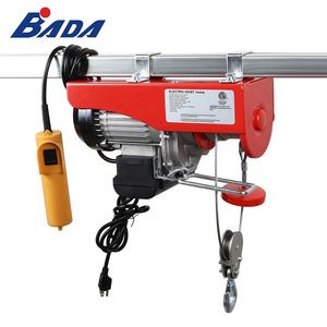 Palans électriques à câble métallique BADA, prix d'usine, PA400B, capacité 440/880 lb, 120 V CA, petit palan - Product Image 3