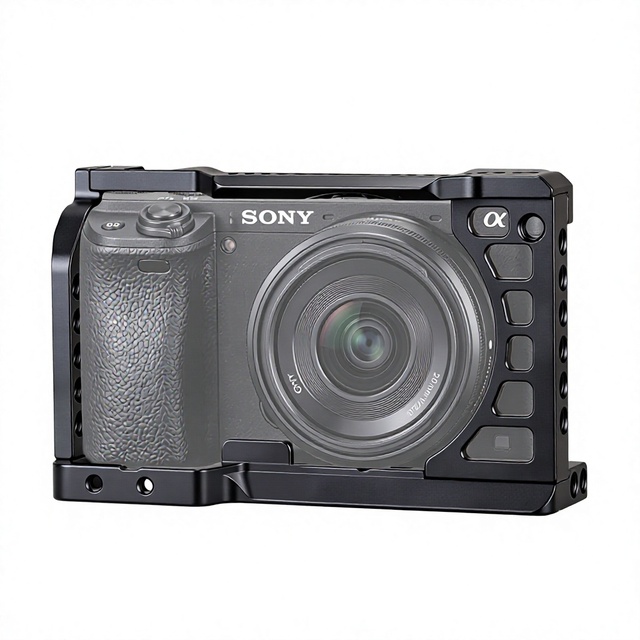 For 6400-specific Camera Cage Kit Aluminum Alloy Scratch-Resistant Expansion Cage for Photography Videography Arri-Style