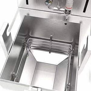 <span class=keywords><strong>Broaster</strong></span> automático comercial de gran capacidad de alta calidad, freidora eléctrica/a presión de Gas para hamburguesería, alto rendimiento - Product Image 4