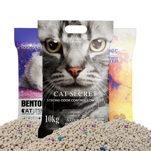 Supplier OEM Strong Clumping Easy Clean Sodium Clay <b>Cat</b> Sand Dust Free Premium Bentonite <b>Cat</b> <b>Litter</b> - Product Image 1