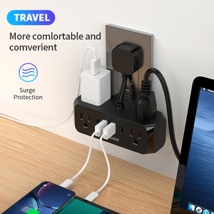 Vinisem All-<span class=keywords><strong>in</strong></span>-One tường sạc 6 cửa hàng du lịch Adapter với 2 <span class=keywords><strong>USB</strong></span> và 2 Type-C điện thoại di động sạc cho các bệnh viện - Product Image 6