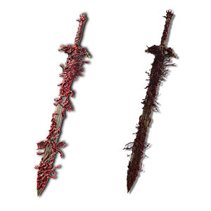 Espada Artesanal de Metal de 30CM, Modelo Espada Blasfema, Arma Periférica del Juego <span class=keywords><strong>Elden</strong></span> <span class=keywords><strong>Ring</strong></span>, Regalo para Niño, Adorno, Accesorio de Cosplay, Colección - Product Image 1