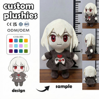 Fabricant de jouets en peluche personnalisés en gros, mignons cochons à chemises rayées, décorations sur le thème de la ferme, jouets avec logo, poupées Kpop, machines à griffes personnalisées