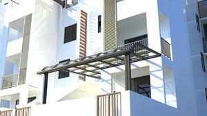 2024 <strong>Best</strong> Sale Polycarbonate <strong>Awning</strong> Gazebo <strong>for</strong> Deck High Quality Sun Shade Roof <strong>for</strong> Pergola and <strong>Terrace</strong> - Product Image 2