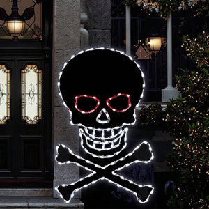 Impermeabile LED Neon zucca <span class=keywords><strong>Spectre</strong></span> lo scheletro cavalcando luce motivo di illuminazione per <span class=keywords><strong>la</strong></span> decorazione di eventi di Halloween - Product Image 3