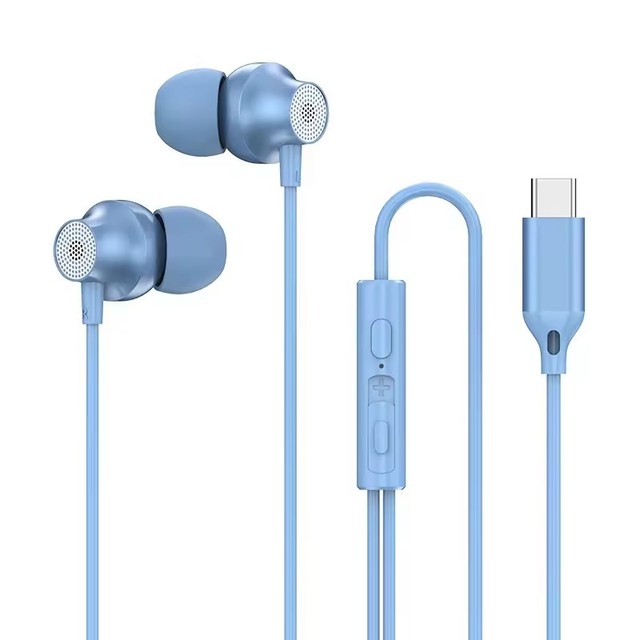 Type-C Headphones Wired In-Ear Earphone With Mic Earbuds Sport Headset Gamer for Smart Phones Xiaomi Huawei Earphones