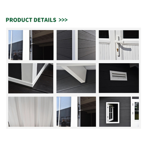 Armoire de rangement extérieure robuste pour abri de jardin WPC étanche pratique pour une utilisation à long terme - Product Image 2