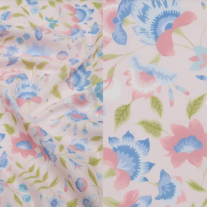 Tissu Popeline en Coton Imprimé Personnalisé à Petites Fleurs, Léger, Respirant, en Fil Peigné, Doux au Toucher, pour Chemises, Robes, Filles et Garçons - Product Image 5