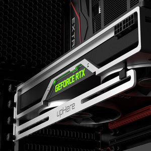 Penyangga GPU upHere, Braket Kartu Grafis yang Dapat Disesuaikan, Penyangga Anti Kendur, Penyangga GPU Universal, Rel Geser Paduan, Dudukan Penyangga - Product Image 5