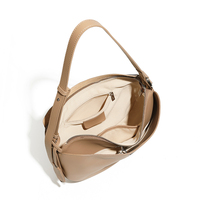 Sac Hobo en Cuir Multi-usages Classique Mat en Forme de Croissant Grande Capacité Décontracté Quotidien Voyage pour Femmes Fournisseur OEM