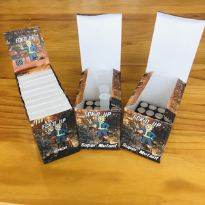 Cajas de exhibición personalizadas con impresión UV de fábrica china, caja de exhibición PDQ reciclable <span class=keywords><strong>para</strong></span> tiendas de artículos <span class=keywords><strong>para</strong></span> fumadores, <span class=keywords><strong>para</strong></span> embalaje de tubos de conos pre-infusionados - Product Image 2