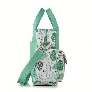 Wear-Resistant Waterproof Utility Tote Bag <b>Large</b> Capacity with Zipper and Pocket for Travel for Outdoor for Shopping for Women - Product Image 3