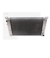 Nouveau radiateur en aluminium de 34 pouces de large, 2 rangées, 56 mm pour Chevrolet Silverado 1500 2500 Yukon, Sierra et Tahoe (modèles 99-13)
