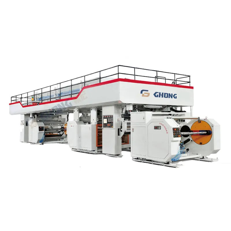 Automatic Solvent-Based Dry Type Film Laminator Machine New Condition with Core Motor Components Plastic Wood Paper Packaging