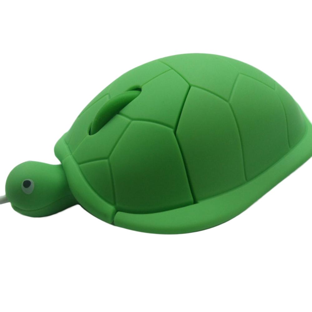 Cute animal Wired Mouse USB 3D Turtle Optical Mice Mouse For Computer PC