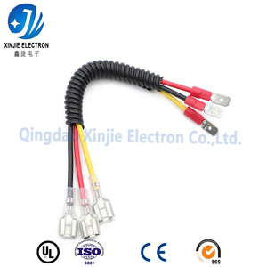 Kabel Spiral 3-Wire, Kabel Daya Lepas-Pasang Cepat dengan Sertifikasi UL/CE untuk Penggunaan Otomotif & Industri - Product Image 2