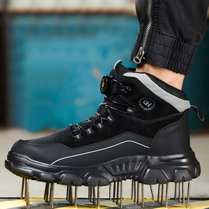 High Top <b>Shoes</b> <b>Work</b> Boots Steel Toe <b>Shoes</b> Puncture-Proof Safety <b>Shoes</b> <b>Men</b> Protection Boots Indestructible <b>Shoes</b> Tactical Boots - Product Image 4