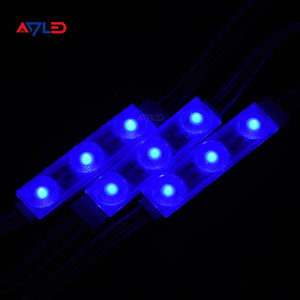 Módulo LED RGB SMD2835 de 12V de alta calidad, 3 módulos DMX RGB LED WS2812b de 0.72W IP68, módulo LED RGB colorido para letras de canal 3D. - Product Image 2