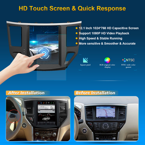 Autoradio Android et lecteur DVD pour Nissan Pathfinder 2013- 10,4 pouces écran tactile HD avec CarPlay sans fil Android Auto <span class=keywords><strong>GPS</strong></span> - Product Image 2