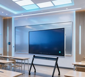 Ultimo Modello di <span class=keywords><strong>TV</strong></span> Interattiva Smart Android AI 4K da 110 <span class=keywords><strong>Pollici</strong></span> con Pannello LCD a 20 Punti di Contatto per Uso Scolastico - Product Image 1