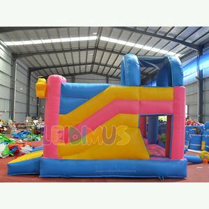 Luccicante stella sogno unicorno castello gonfiabile per festa estiva gonfiabile buttafuori scivolo su misura commerciale in PVC casa di rimbalzo - Product Image 5