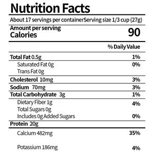 1 фунт мешочка 20 г сыворотки, смесь казеина, шоколадный трюфельный протеиновый порошок, безвредный для Кето, безглютеновый сахар с низким содержанием углеводов - Product Image 2