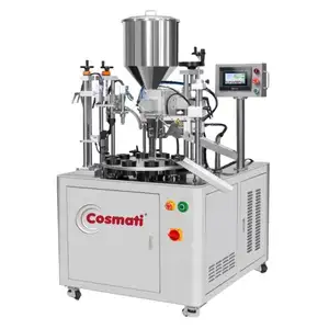 2024 Cream Plastic Soft Tube Filling Sealing Packaging Machine Fully Automatic Soft Tubes Filling Sealing Machine